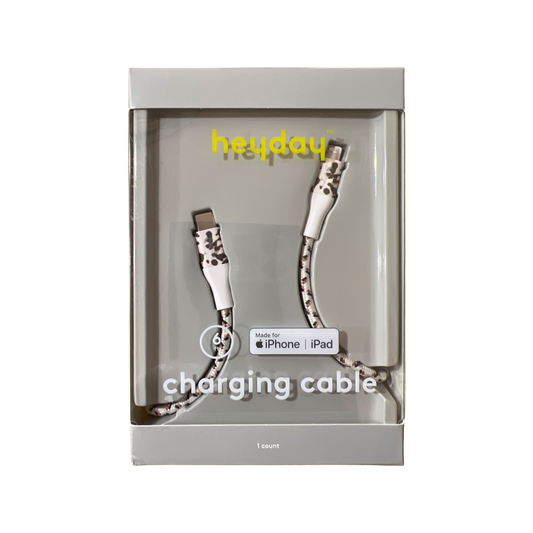 HeyDey 6" Lightning to USC-C Braided Cable